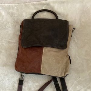 Distressed Free People Backpack. Never used, but no tags.